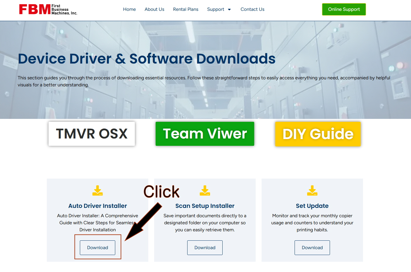 Add Printer Windows Step 1 - Download